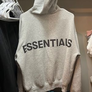 FOG Grey Reflective Hoodie
